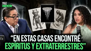 🛸 Médium cuenta cómo eran los ESPÍRITUS y EXTRATERRESTRES que vio en casas embrujadas #VAOD