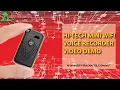 LD-03 - HI-TECH MINI WIFI VOICE RECORDER DEMO