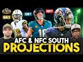 AFC NFC South Fantasy Projections Breakouts Busts 2026 Outlooks