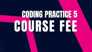 Course Fee Coding Practice 5 Python coding tips tricks Nxtwave ccbp 4 0 telugu CCBP Python