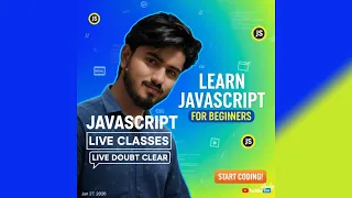 JavaScript LIVE Classes Introduction Real-Time Coding Doubt - 2026 Hindi TechZen Institute