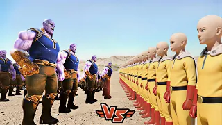 SAITAMA VS THANOS! DESTANSI SAVAŞ!