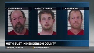 Multiple Meth Busts in Henderson County