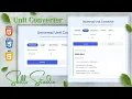 Create a Universal Unit Converter with HTML CSS JS
