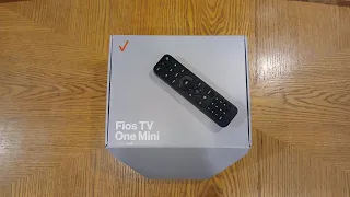 Upgrading Verizon Fios Fios Mini One Mini Unboxing