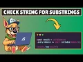 How to Check If String Contains Array of Substrings in Javascript