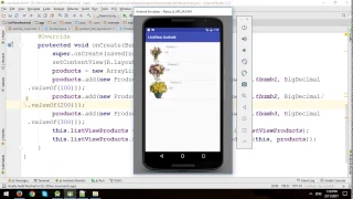 Android Tutorial - Custom ListView Layout