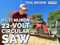 Hilti NURON 22-Volt Circular Saw SC 30WR-22 Review