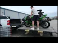 Picking up the first ZX4RR in the USA