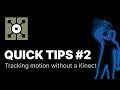 Tracking motion without a Kinect - Quick Tips Touc esigner EN
