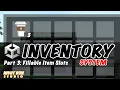 Part 3 Fillable Item Slots -