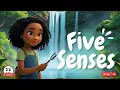 Five Senses Song | The Best Way to Learn About the 5 Senses! | Kids LOVE This Fun Song