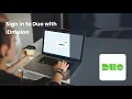 Sign in to Duo with Passkey