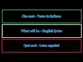 Download Lagu Che sarà - Ricchi e poveri 1971 (English lyrics, Letra español)
