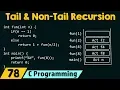 Types of Recursion Part 2 Tail Non-tail Recursion