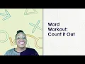 Flex Your Skills - Word Workout Count It Out