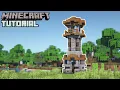 Minecraft - Small Stone Tower Tutorial How to Build