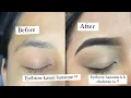 EASY TARIKA LE KASARI EYEBROWS BANAUNE eyebrows tutorial rubina shrestha
