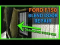 How To Access Heat or AC Actuator Blend Door on 2002 F150 Without Removing Dash