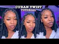 JUMBO CUBAN TWIST TUTORIAL BARREL TWIST BOB BEGINNER FRIENDLY