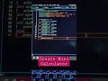Make a Mini Calculator using Python