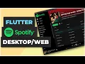 Flutter Spotify Clone UI Apps From Scratch