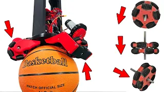 Perpendicular-wheeled Ball-Balancing Robot tests