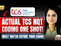 3 TCS NQT Coding One Shot All Previous Year Questions with Solutions Crack TCS in One Go