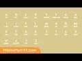 Learn ALL Filipino Alphabet in 2 Minutes - How to Read and Write Filipino