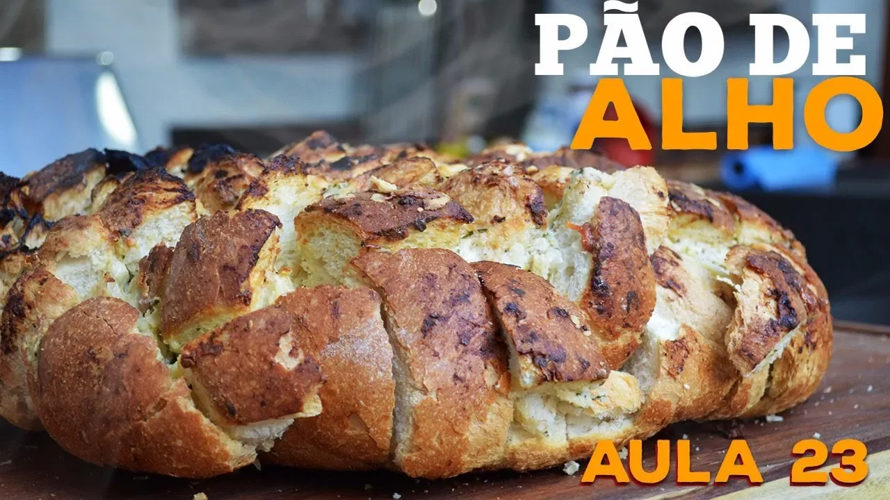 PÃO DE ALHO  CREMOSO - PÃO DE ALHO CROCANTE IDEAL  PARA O CHURRASCO