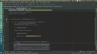 Android Kotlin Usage Tutorial - Toggle Button