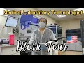 A DAY IN A LIFE OF A MEDICAL LABORATORY TECH IN USA LyndzyVLOGS