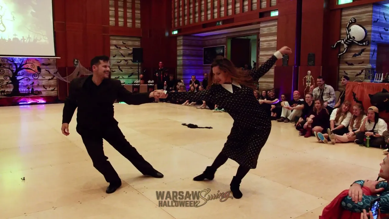 Maxence Martin & Virginie Grondin - ProShow Lead & Follow - Warsaw Halloween Swing 2024