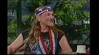 Willie at the Johnny Carson Show - 1987