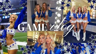 Game Day Vlog Dallas Cowboys Cheerleader Texans vs Cowboys 2024