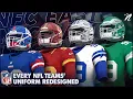 I Redesigned Every NFL Team s Jersey Redesigning the NFC East