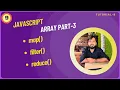 JavaScript Tutorial for Beginners map filter reduce Explained Array Methods