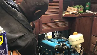 First run of the engine