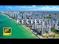 Recife Brazil in 4K 60FPS ULTRA by Drone