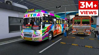 ashok leyland bus journey thrissur to kasargod ets2