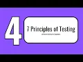 Software Testing for Beginners 7 Principles of Testing