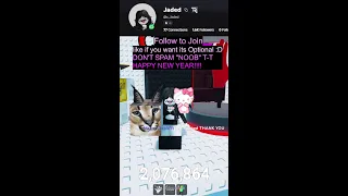 Playing Roblox With Viewers 🎇✧˚ ༘⋆2026✧˚ ༘ ⋆ 😊❤️