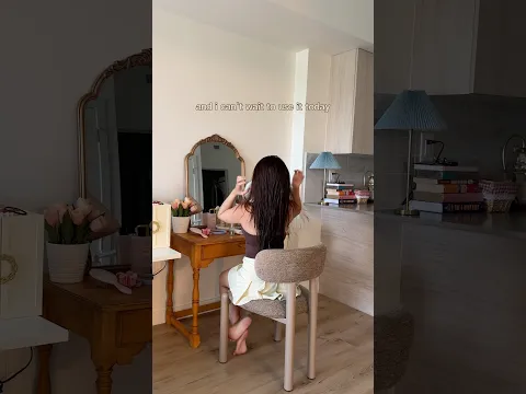 my hubby surprised me this beautiful vanity mirror 👀🥹🤎🫶