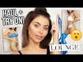 HUGE LOUNGE SPRING UNDERWEAR HAUL TRY ON DISCOUNT CODE ad