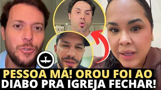 Pastor da Lagoinha Alphaville contra-ataca Agustin que expõe o que disse à Cassiane e Jairinho
