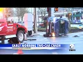 2-car crash temporality stops traffic in downtown Eugene on Wednesday morning