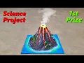 Volcano working model | Best and easy science project 2025