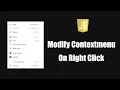 Modify Contextmenu In Javascript Javacript Javascript Tutorial Custom Contextmenu Es6