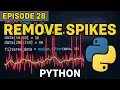 How to Remove Signal Spikes using Python