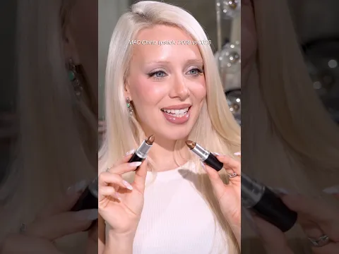 Let’s see if MAC Chintz lipstick has changed since the 2000s #makeup #beauty #lipstick